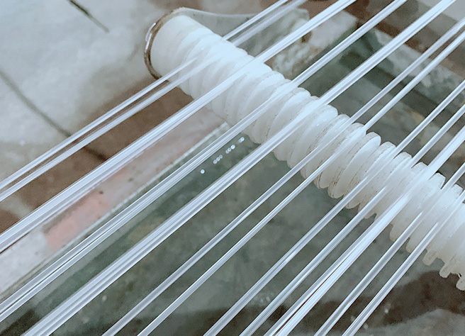 出料均勻，不斷條。