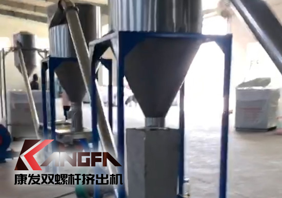 產品耐腐蝕,耐磨損,性能高,規格齊全,質量過硬！JSH75/180雙階式擠出機組系列試機（附視頻）