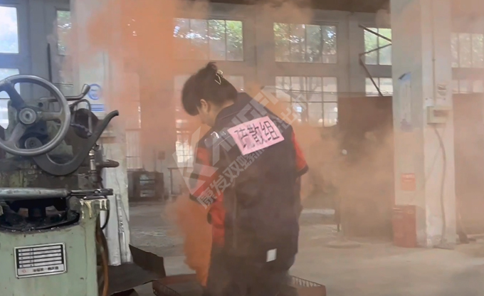 南京康發雙螺桿擠出機《火災與爆炸事故專項應急預案演練》再次拉開帷幕